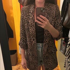 Leopard Print Women's Jacket Zara